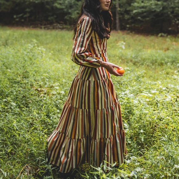 BNWT Parterre - Brooks Dress (Dolce Stripe) - Size 2 (6-8) - Picture 5 of 5